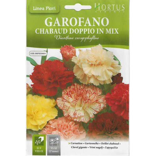 HORTUS CARNATION CHABAUD MIX 0.20 GRAMS